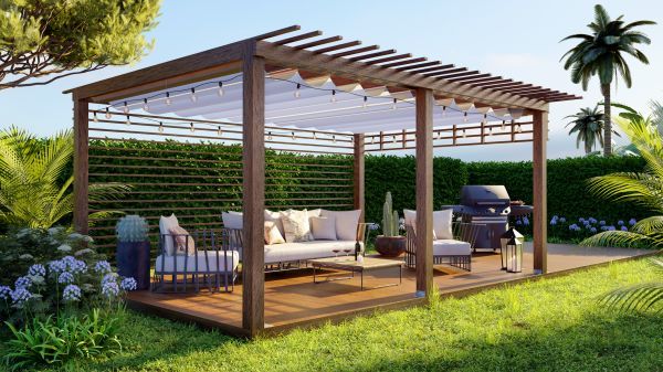 Pergola Assembly in Leesburg