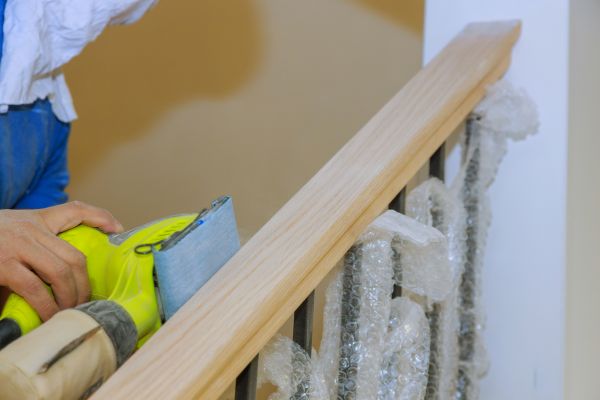 Handrail Sanding in Leesburg